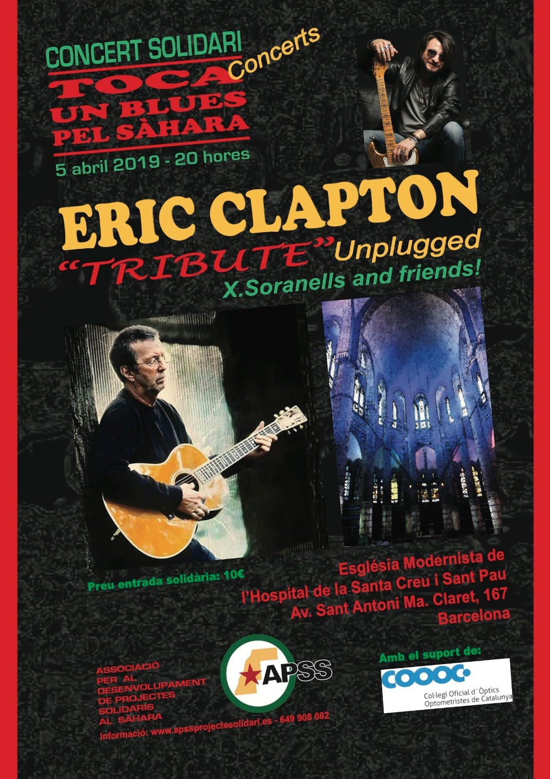 L’APSS organitza un concert solidari